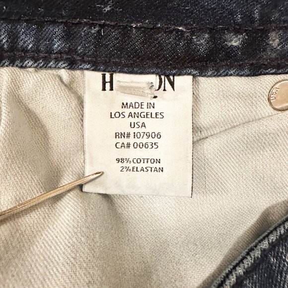 Hudson Jeans Flared Low Rise Denim Womens Size 27 - Picture 6 of 7